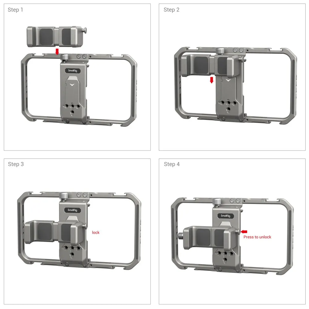 SmallRig All-in-One Video Kit for iPhone 3610