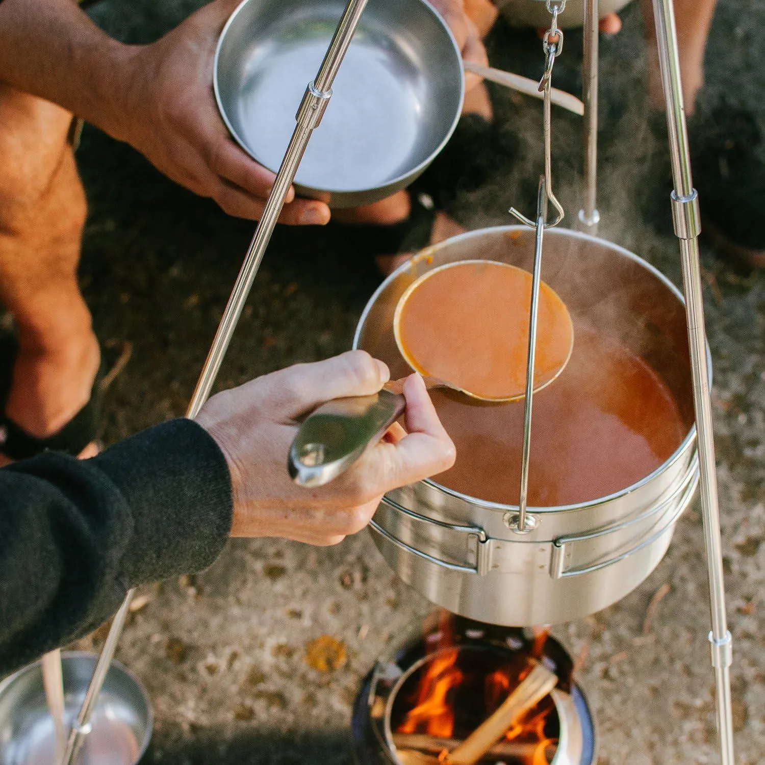 Solo Stove Pot 900/1800/4000 Stainless Steel Companion Pots