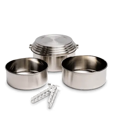 Solo Stove Pot 900/1800/4000 Stainless Steel Companion Pots