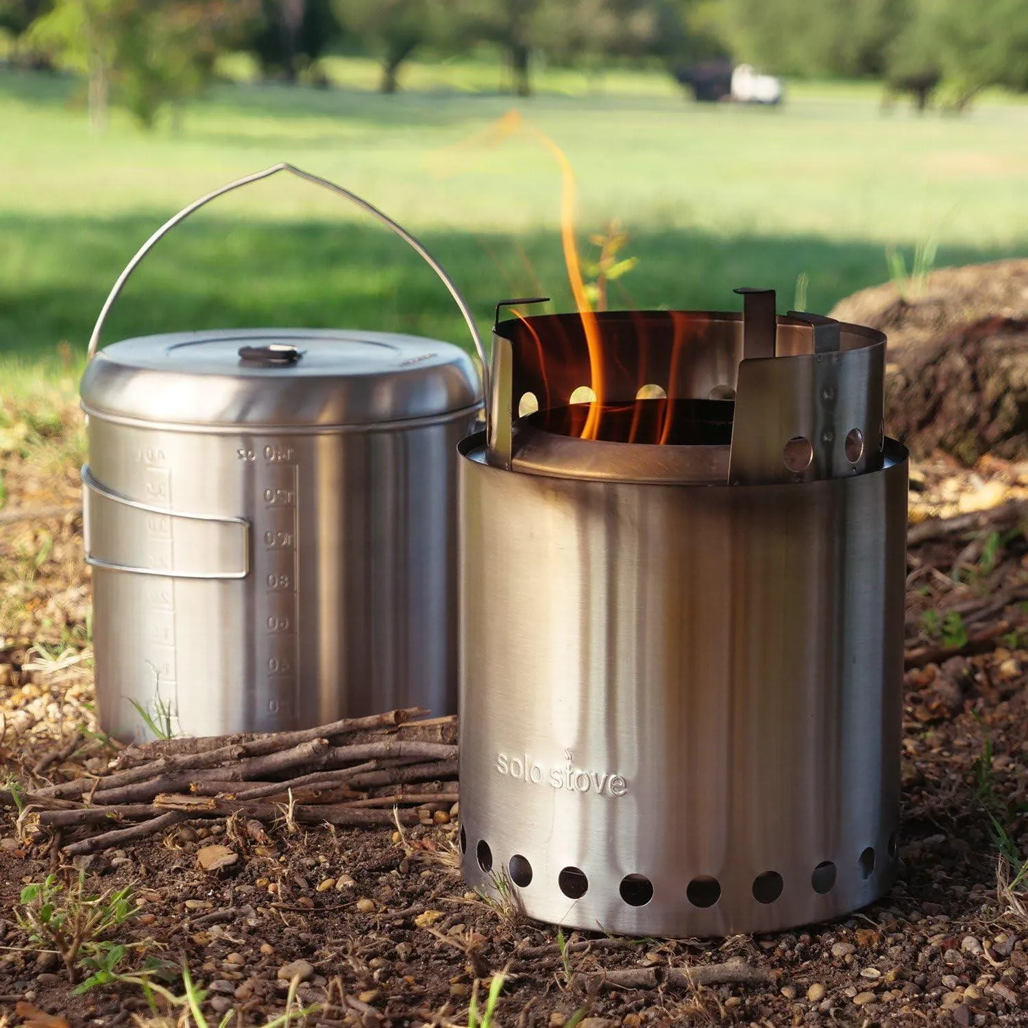 Solo Stove Pot 900/1800/4000 Stainless Steel Companion Pots