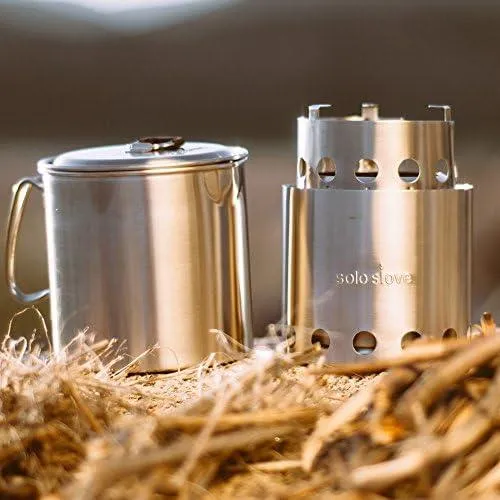 Solo Stove Pot 900/1800/4000 Stainless Steel Companion Pots