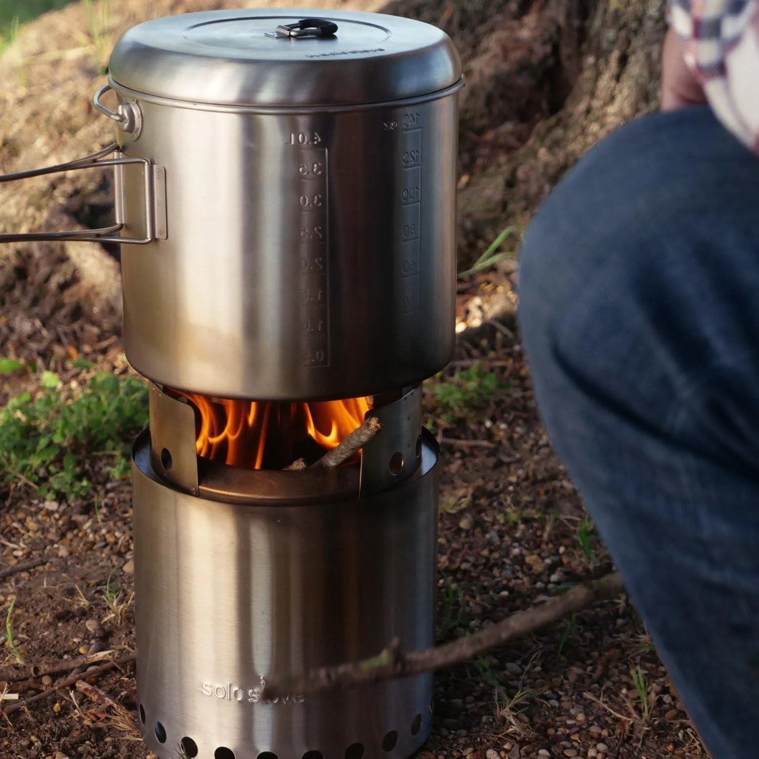 Solo Stove Pot 900/1800/4000 Stainless Steel Companion Pots