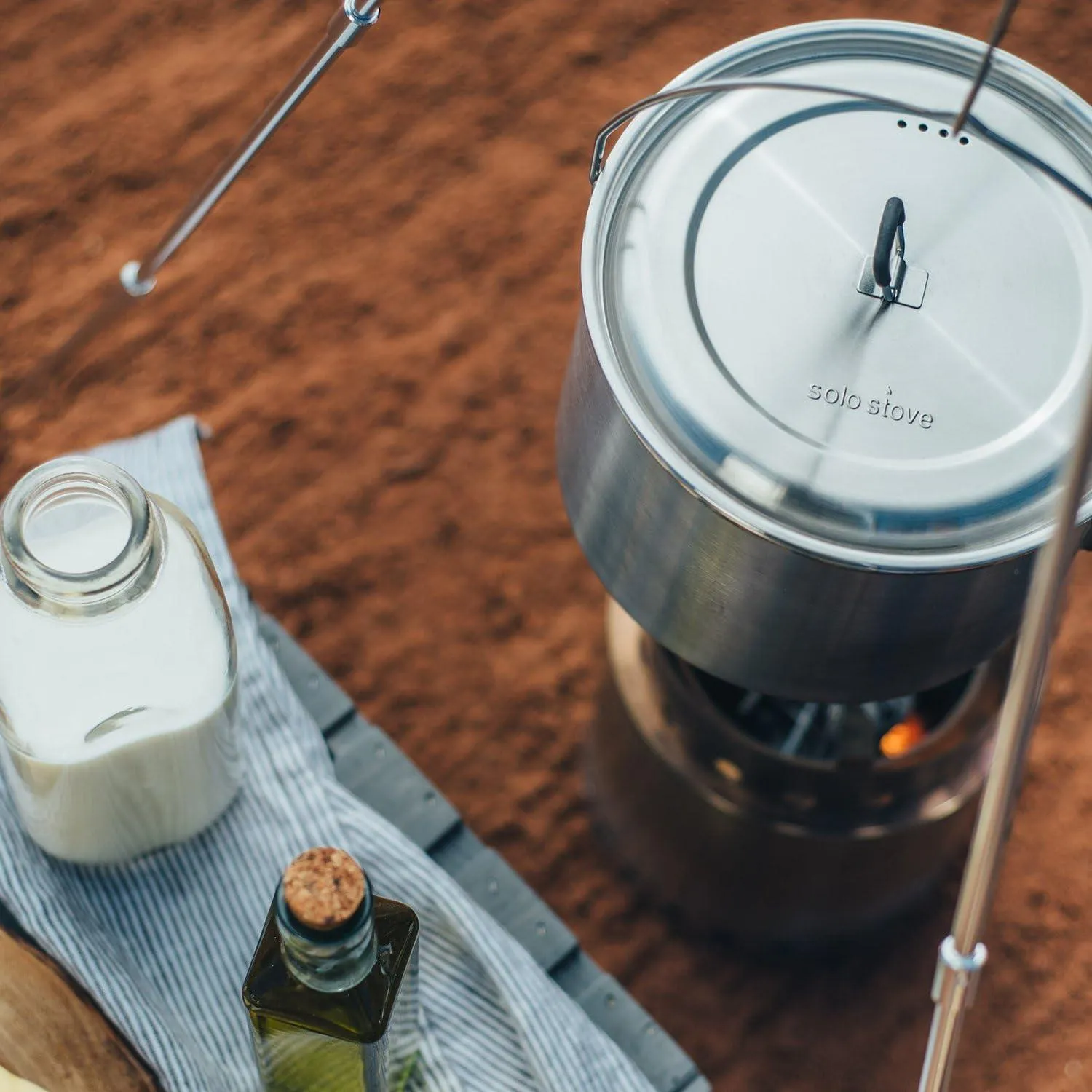 Solo Stove Pot 900/1800/4000 Stainless Steel Companion Pots