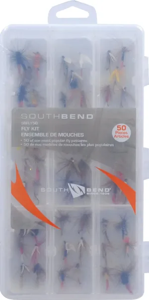 SouthBend Fly Kit, 50-Piece, Multi, One Size