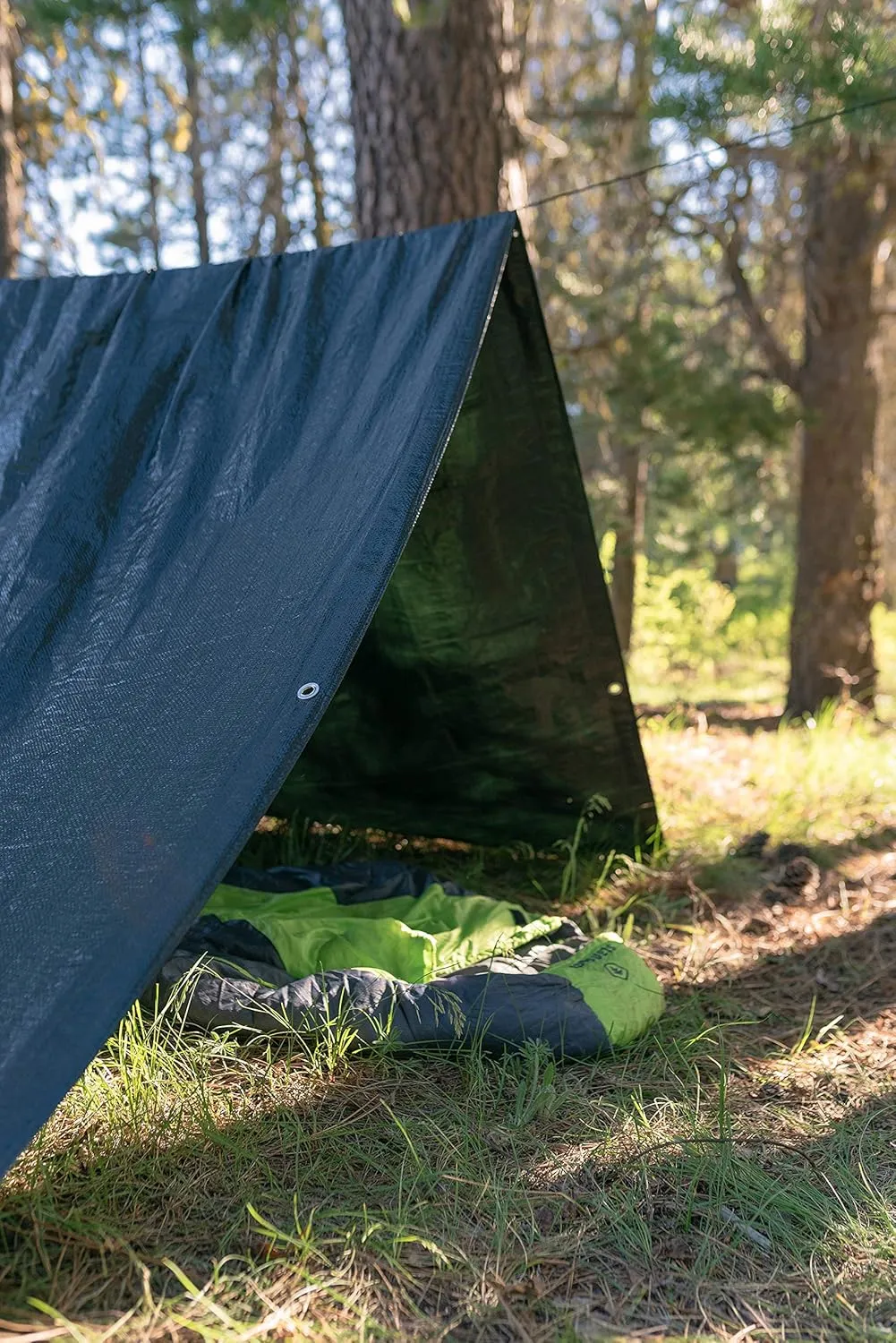Stansport Medium-Duty Rip-Stop Tarp 18' x 24' - Dark Green (T-1824)