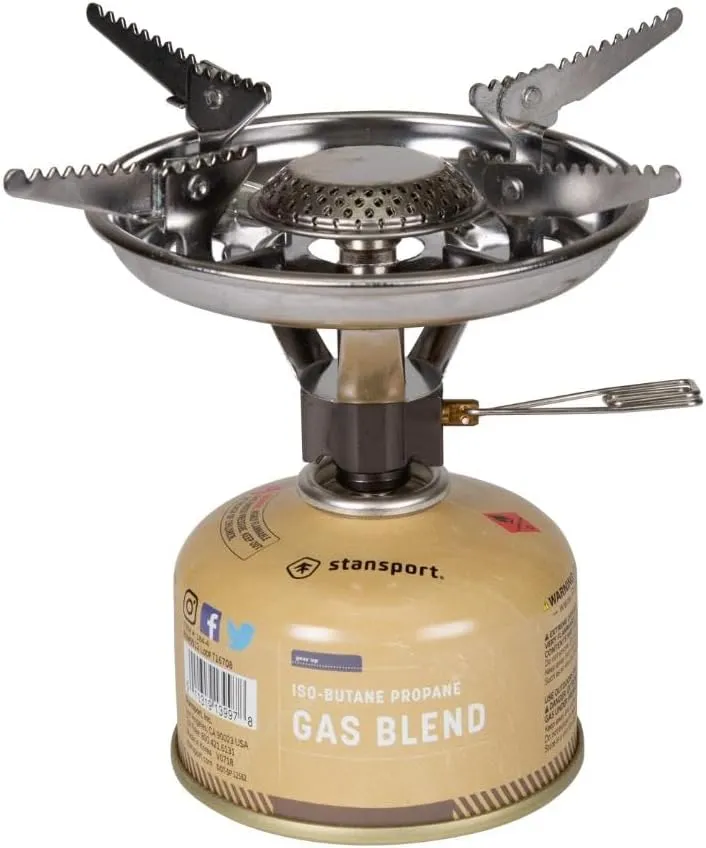 Stansport Single Burner Outdoor Portable Camping Stove