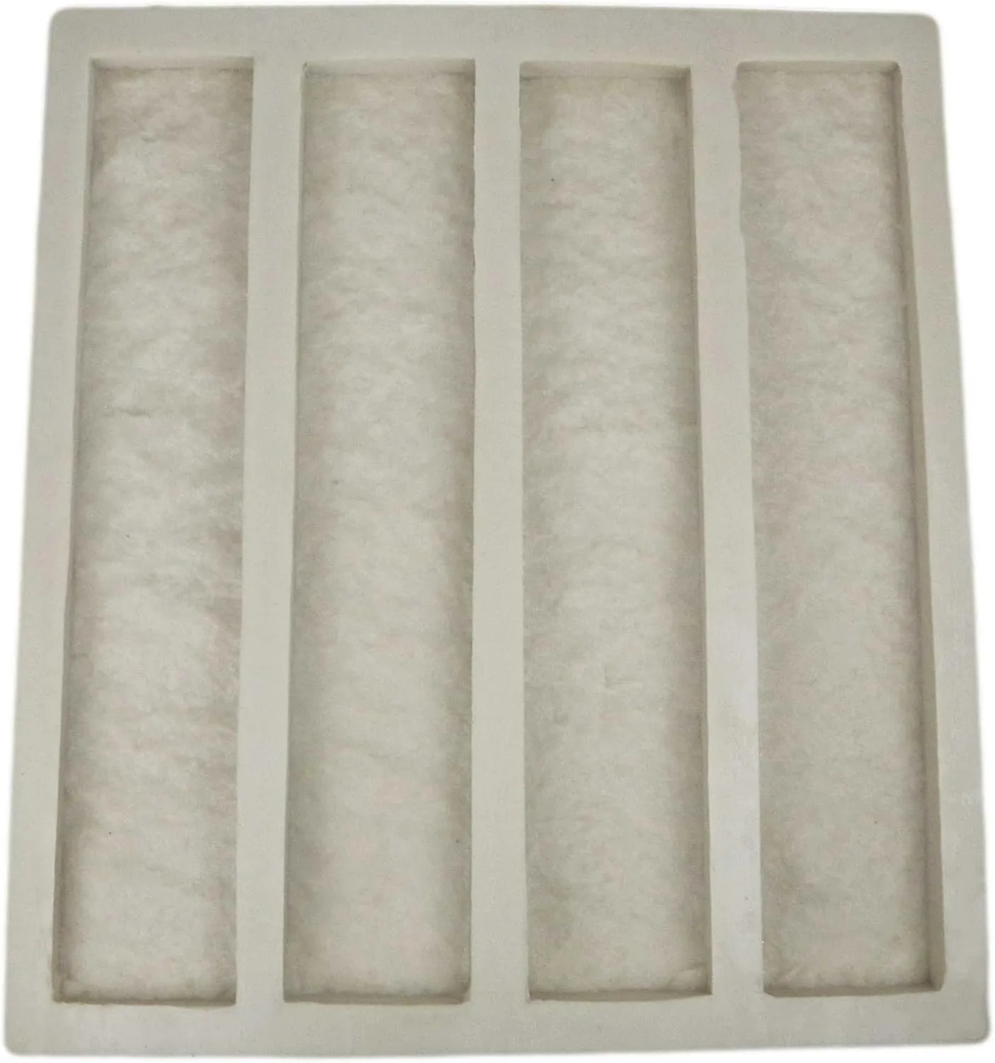 Stone Veneer Rubber Molds for Concrete, Limestone Trim Stone Mold, 4 Count, 21"L x 4"W x 1"D
