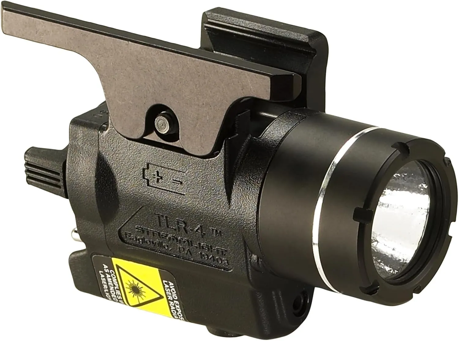 Streamlight 69242 TLR-4 170-Lumen Compact Rail-Mounted Tactical Weapon Light with Integrated Red Aiming Laser for H&K USP Full-Size, Black