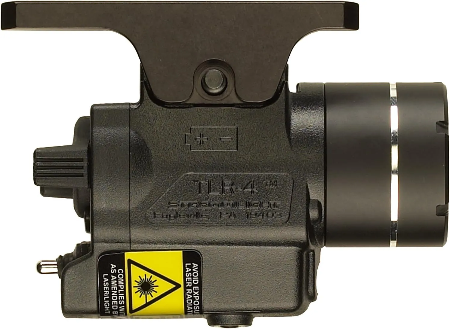 Streamlight 69242 TLR-4 170-Lumen Compact Rail-Mounted Tactical Weapon Light with Integrated Red Aiming Laser for H&K USP Full-Size, Black