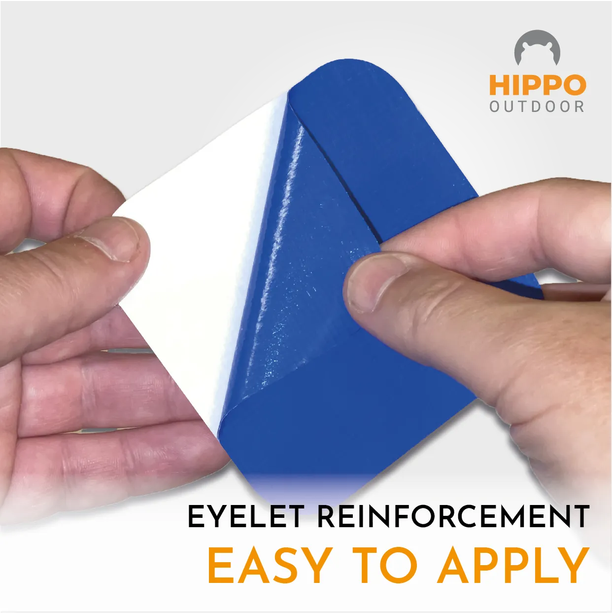 Strong Eyelet Reinforcement Tape for Tarpaulins & Covers