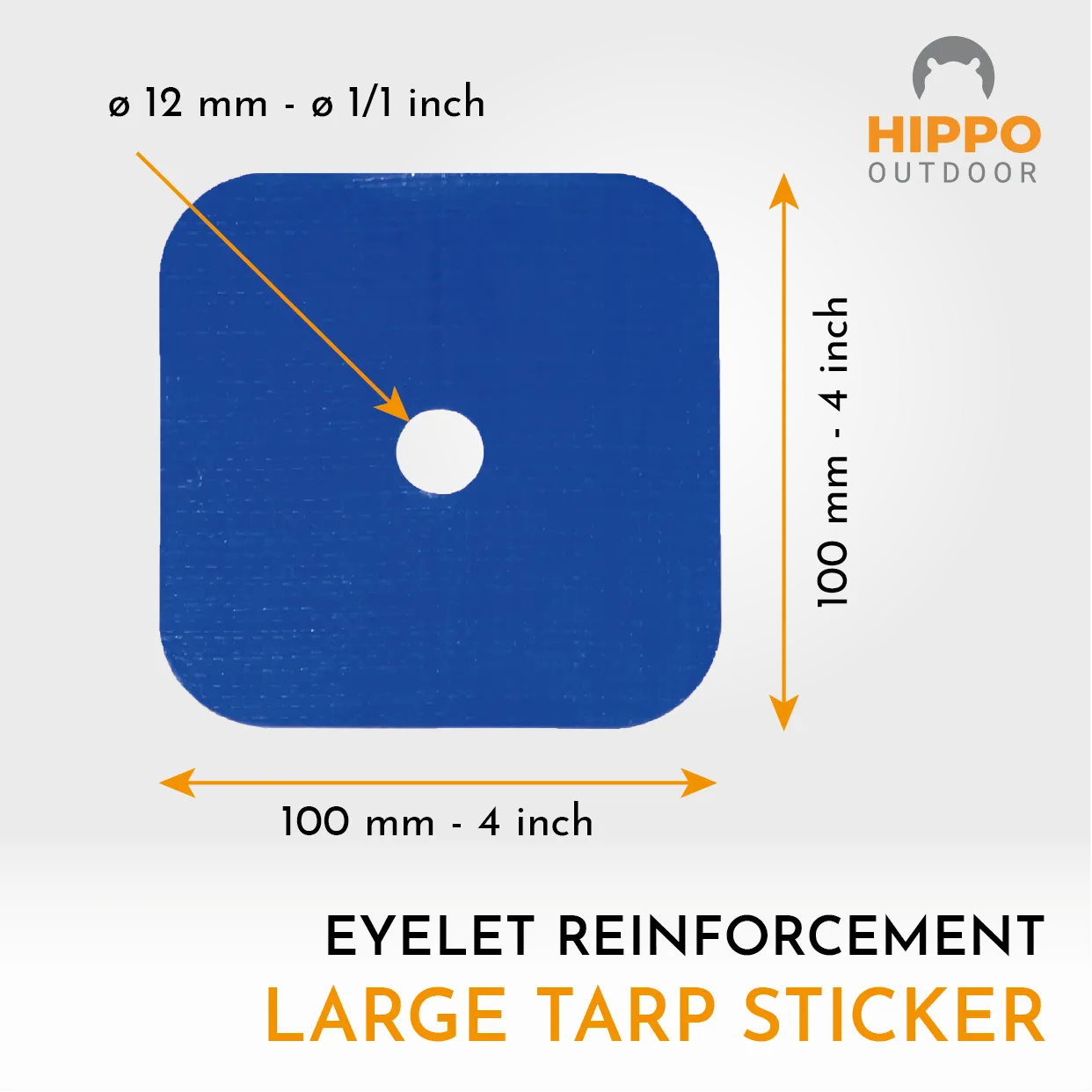Strong Eyelet Reinforcement Tape for Tarpaulins & Covers