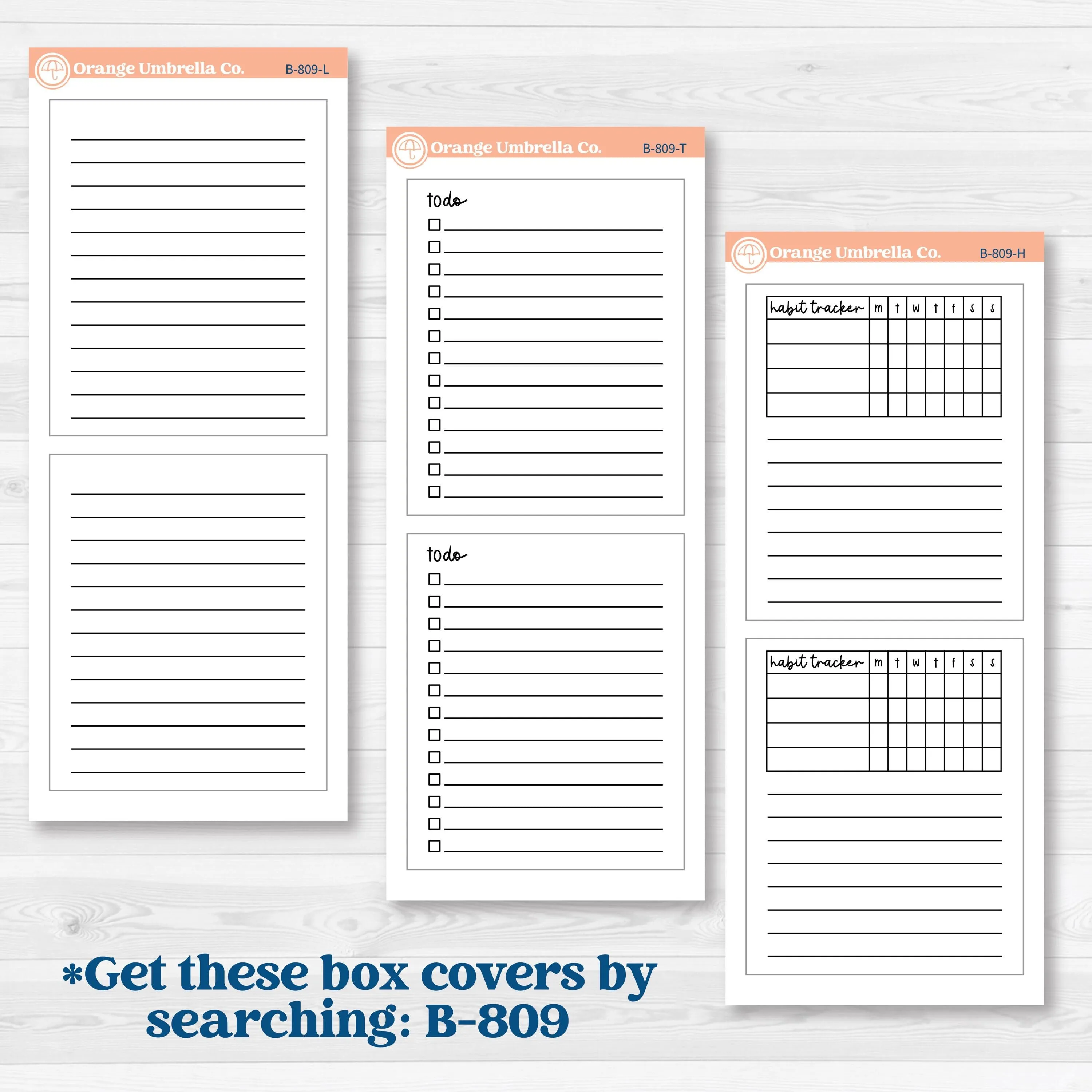 Summer Fruit Kit | 7x9 Compact Vertical Planner Kit Stickers | Ripe | KIT-389-H