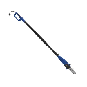 Sun Joe SWJ801E-SJB Electric Telescoping Pole Chain Saw, Blue | 8-Inch | 7-Amp