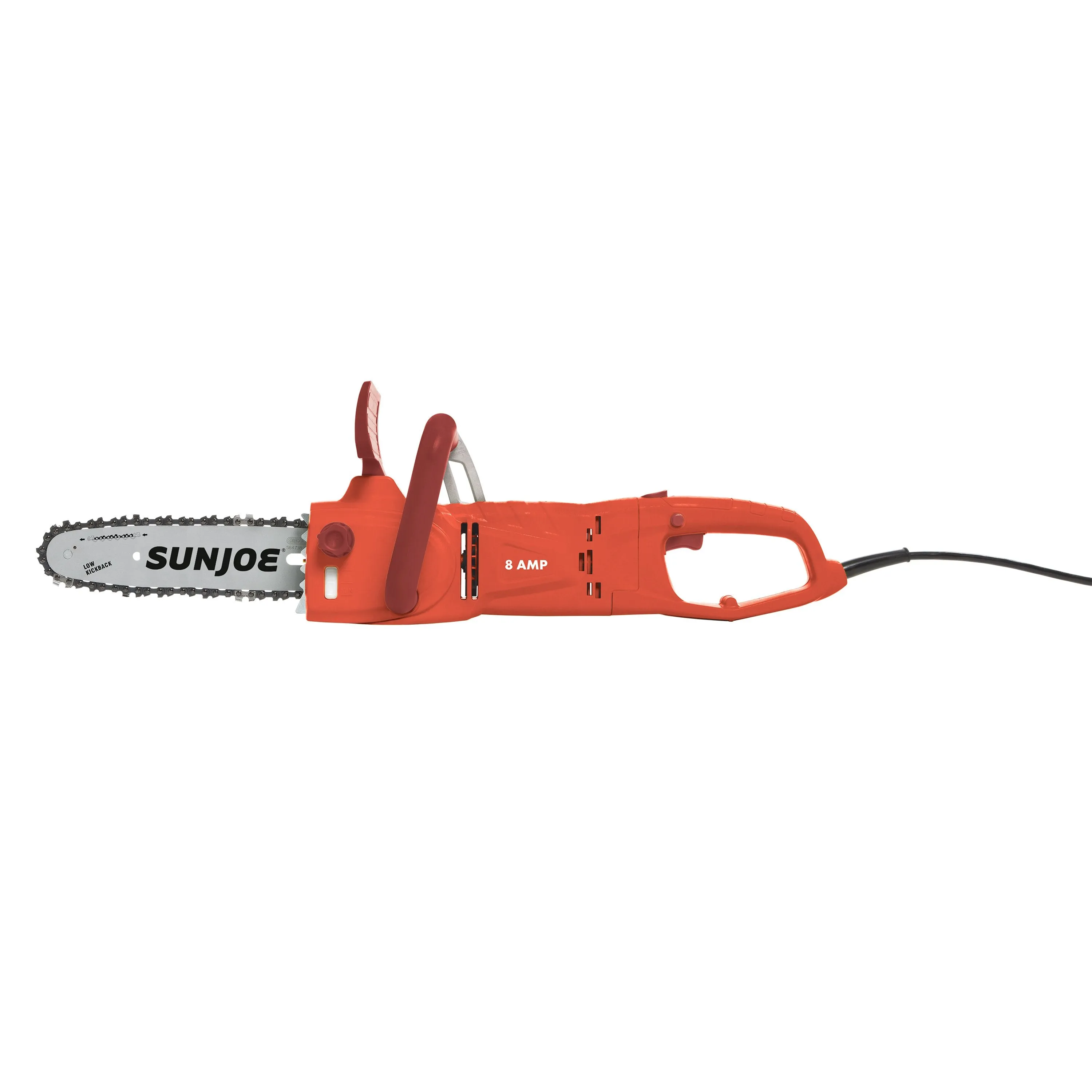 Sun Joe SWJ807E-RED Electric Convertible Pole Chain Saw | 10 inch | 8.0 Amp (Red)