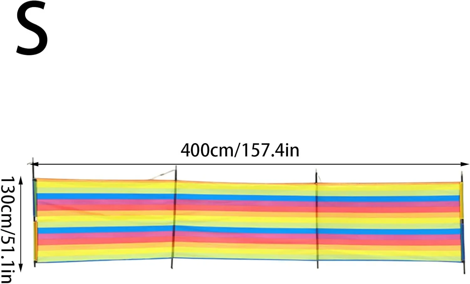 Sunbathing Privacy Screen - Windbreak & Barrier for Camping - Portable Waterproof Shade for Outdoor, Travel Gear for Holidays, and Garden Activities