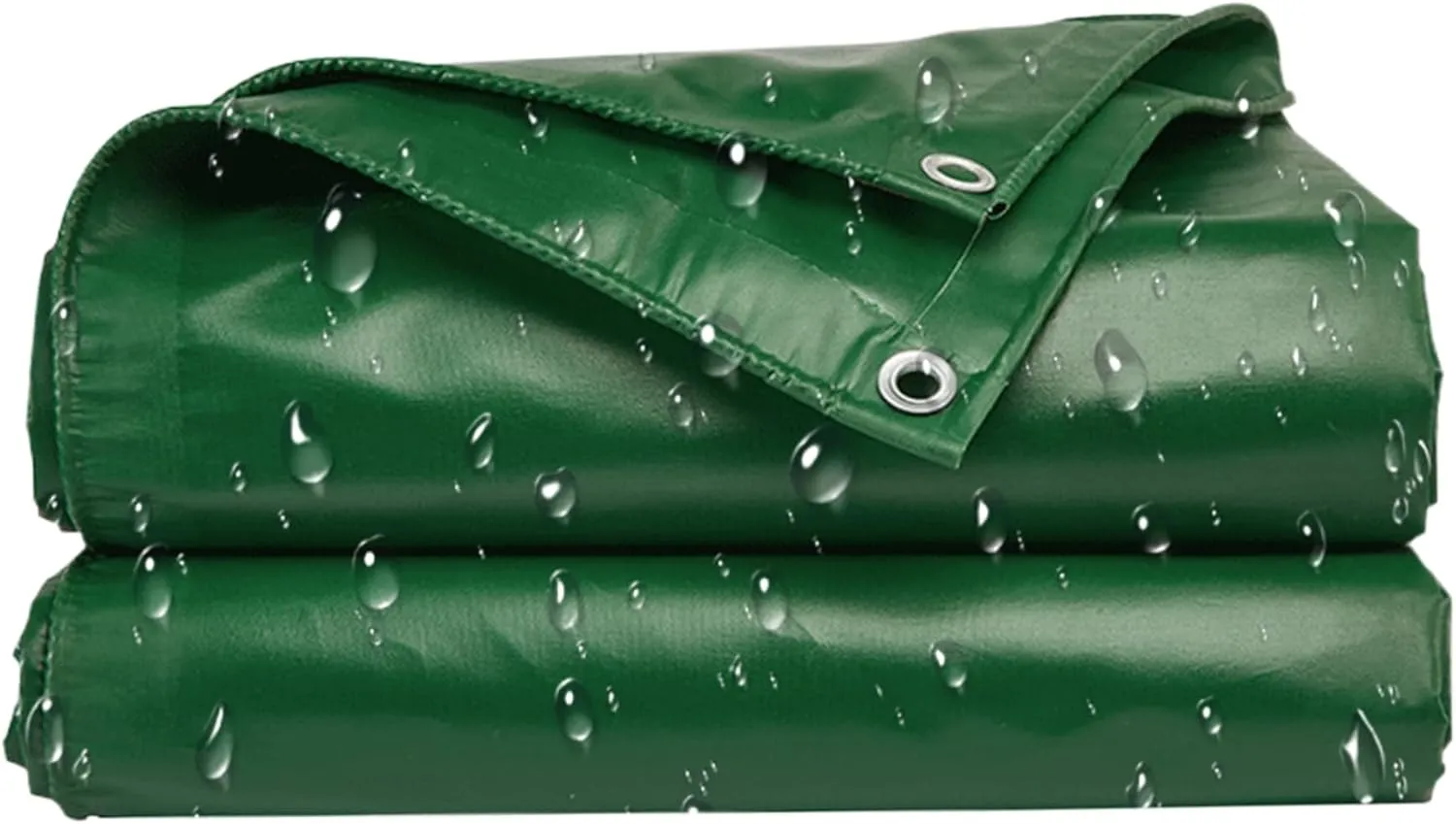 Tarp 7x7ft PVC Coated Waterproof Tarpaulin Large Tear-Resistant Heavy Duty Tarp with Grommet UV Protection Temperature Resistant Outdoor Tarp for Tent Canopy Heavy