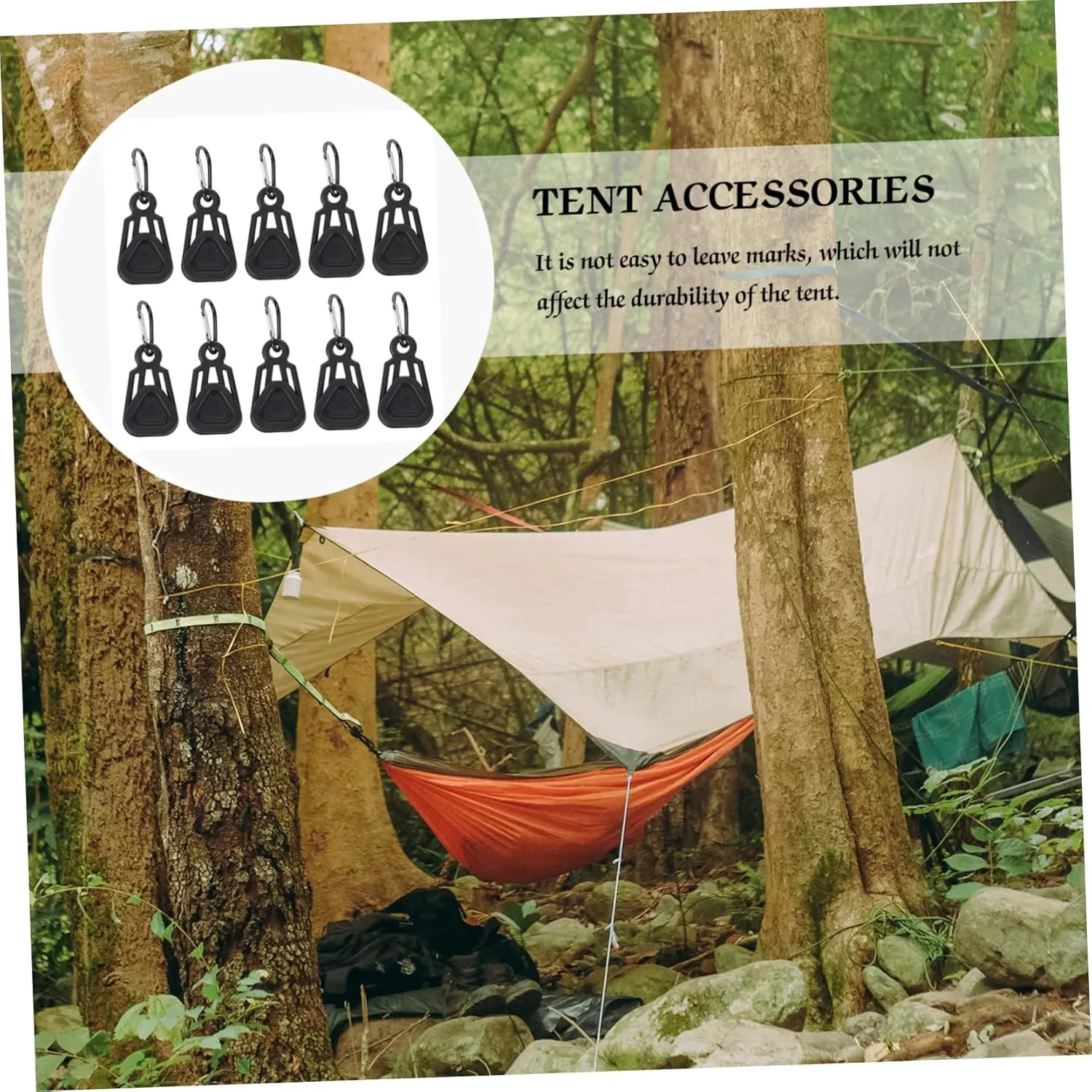 Tent Clip Portable Shelter Heavy Tent Fixing Clamp Tarp for Tent Camping Hooks Tarp Clips Clamps Tent