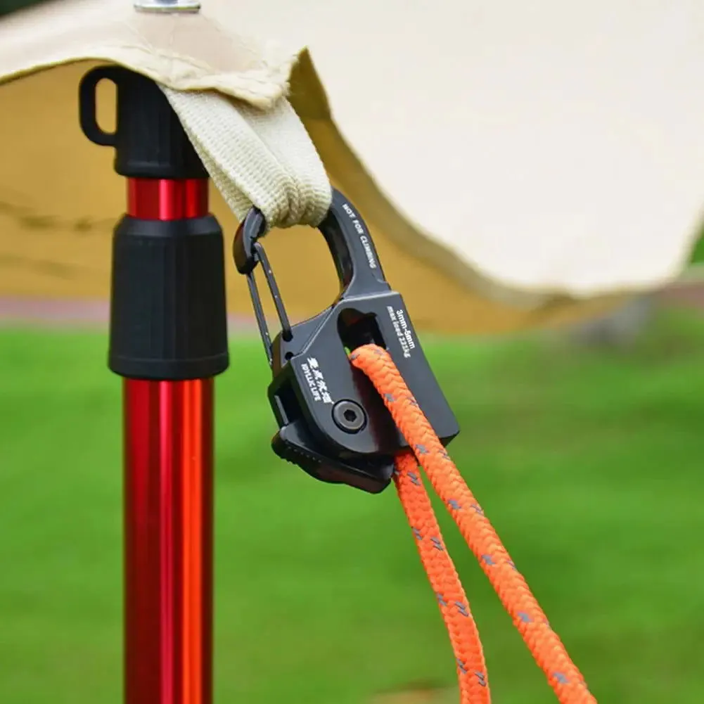 Tent Rope Tensioner – Lightweight, Strong Load-Bearing Cord Adjuster for Quick Setup and Outdoor Camping