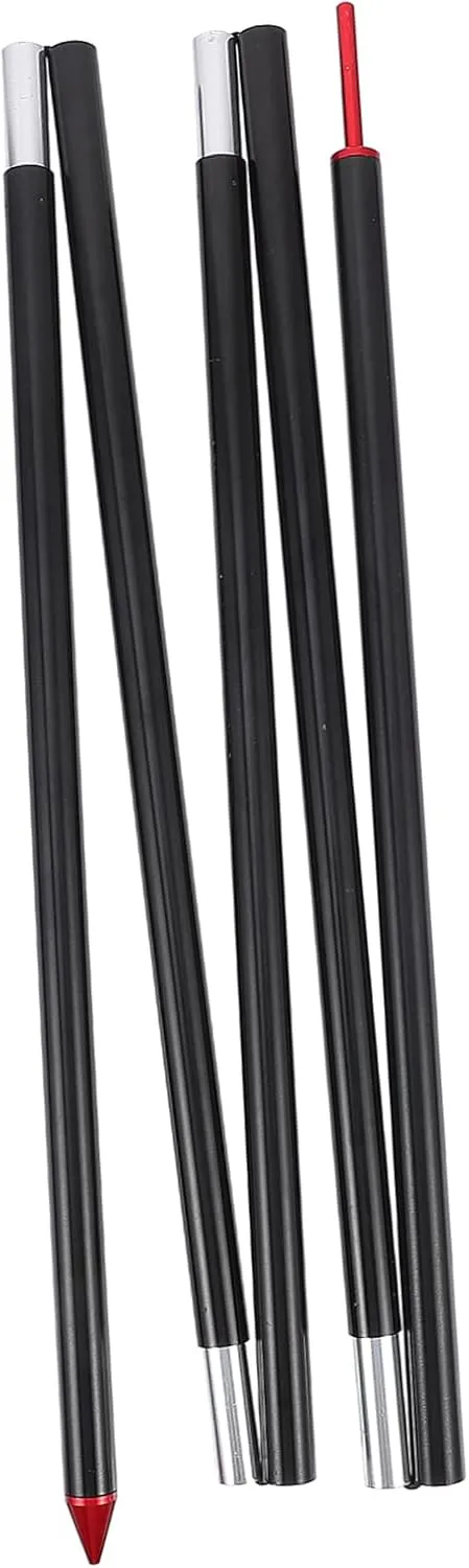 Tent Tarp Poles Awning Canopy Poles Portable Aluminum Outdoor Use Simple Setup