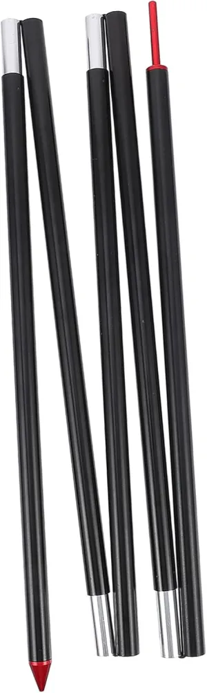 Tent Tarp Poles Awning Canopy Poles Portable Aluminum Outdoor Use Simple Setup