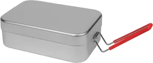 TRANGIA Mess Tin Reusable Sustainable Storage Container, Red Handle, Large