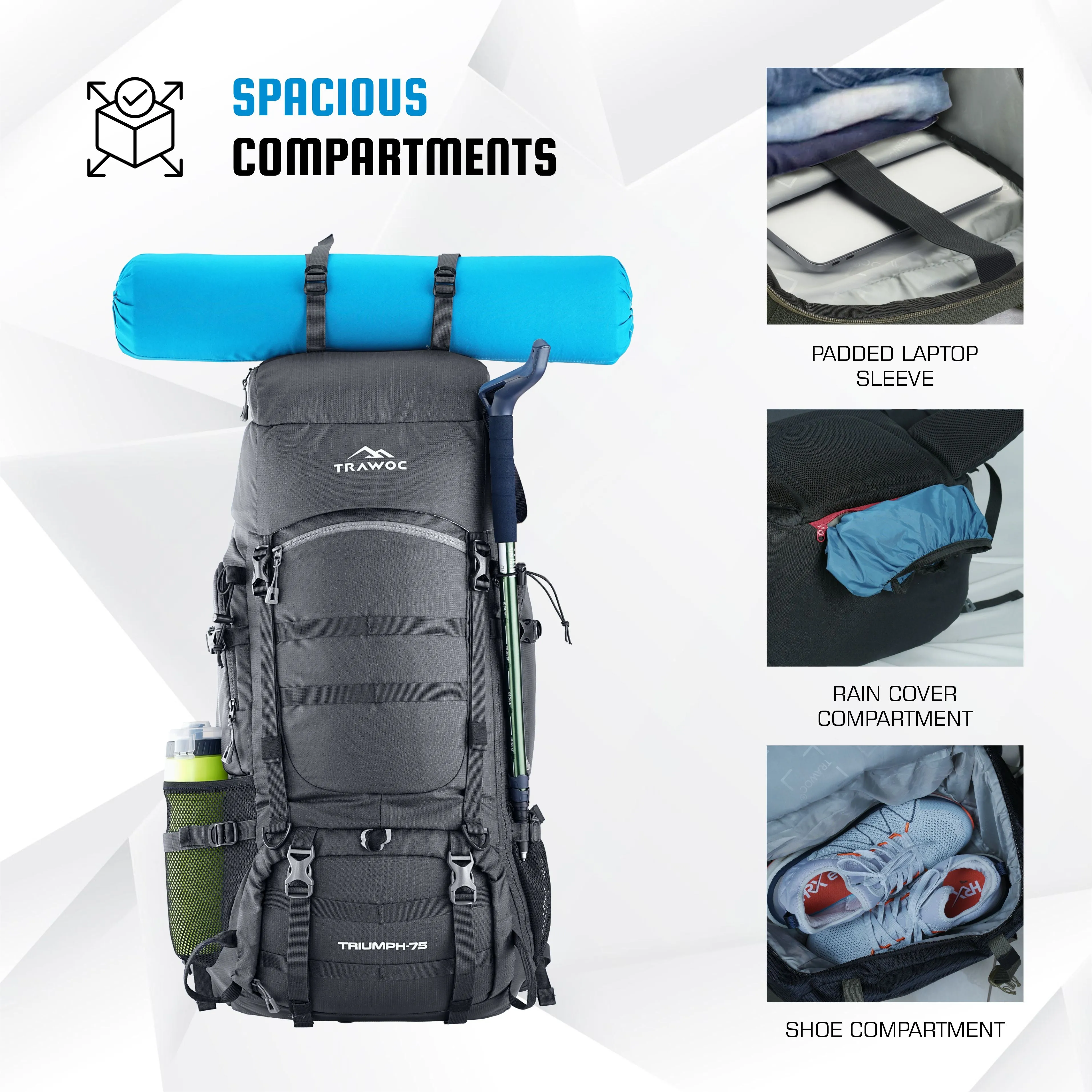 TRIUMPH X-75 Rucksack - Grey