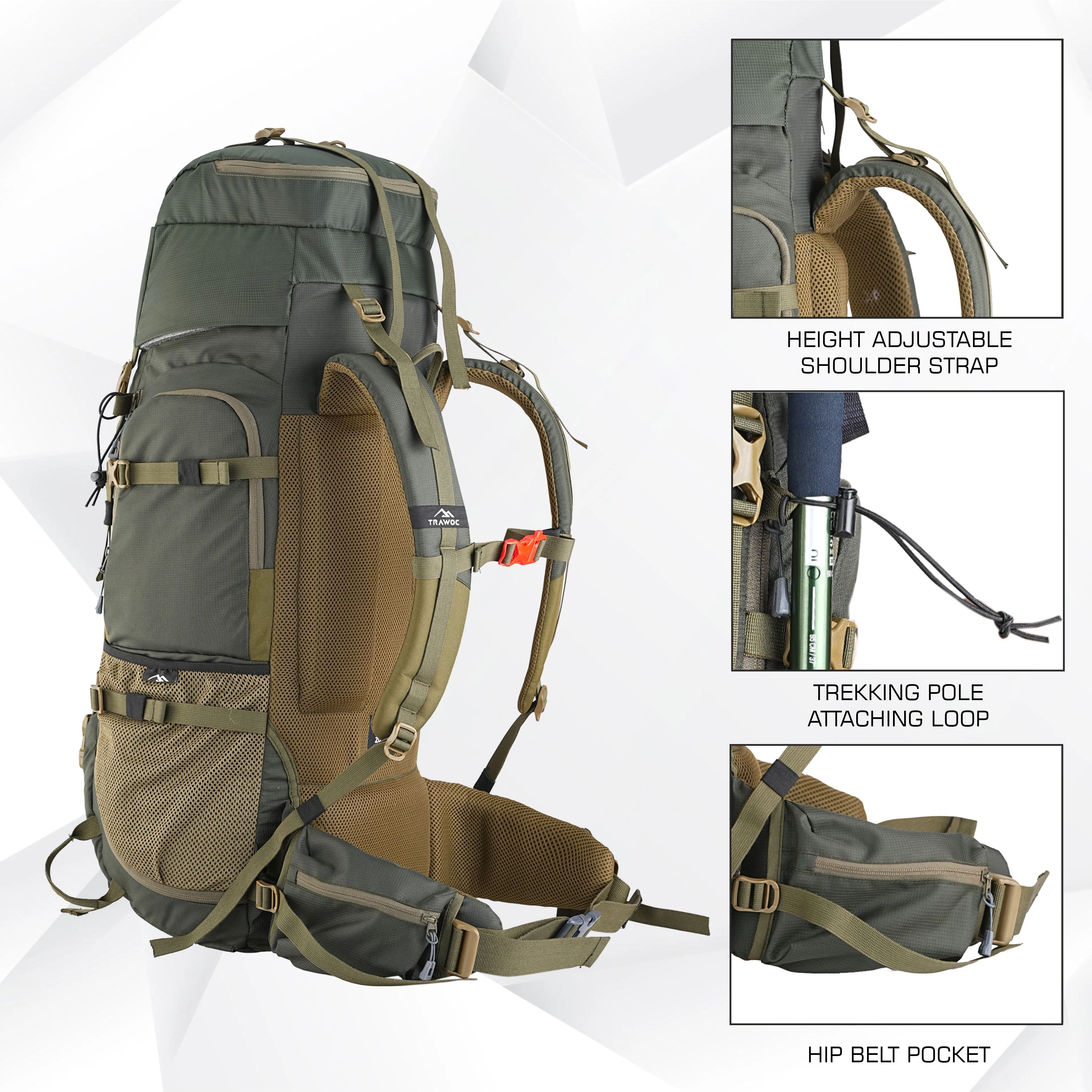 TRIUMPH X-75 Rucksack - Hunter-Green