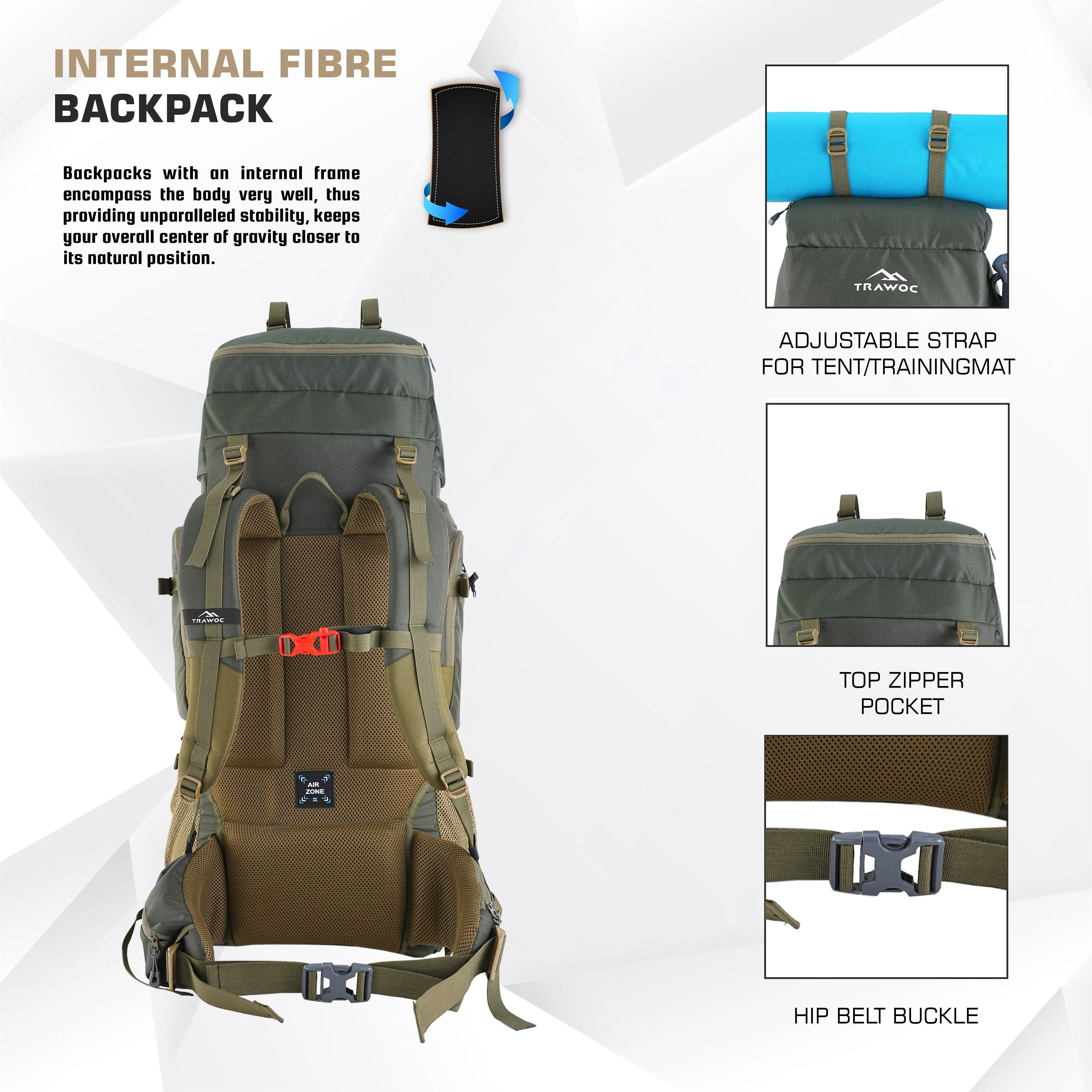 TRIUMPH X-75 Rucksack - Hunter-Green