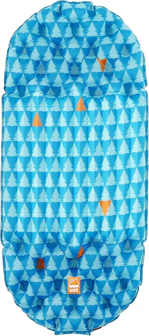 ust Freestyle Lightweight Sleeping air mat with Ultra Light Design, Pump Sack and Carry case for Backpacking, bikepacking, yakpacking, Camping and Hiking