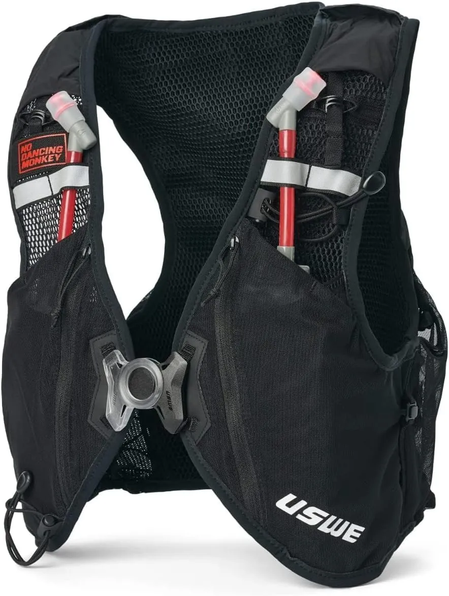 USWE Pace - Running Vest Hydration Pack with 2 x 500ml UltraFlask, Backpack for Men and Women