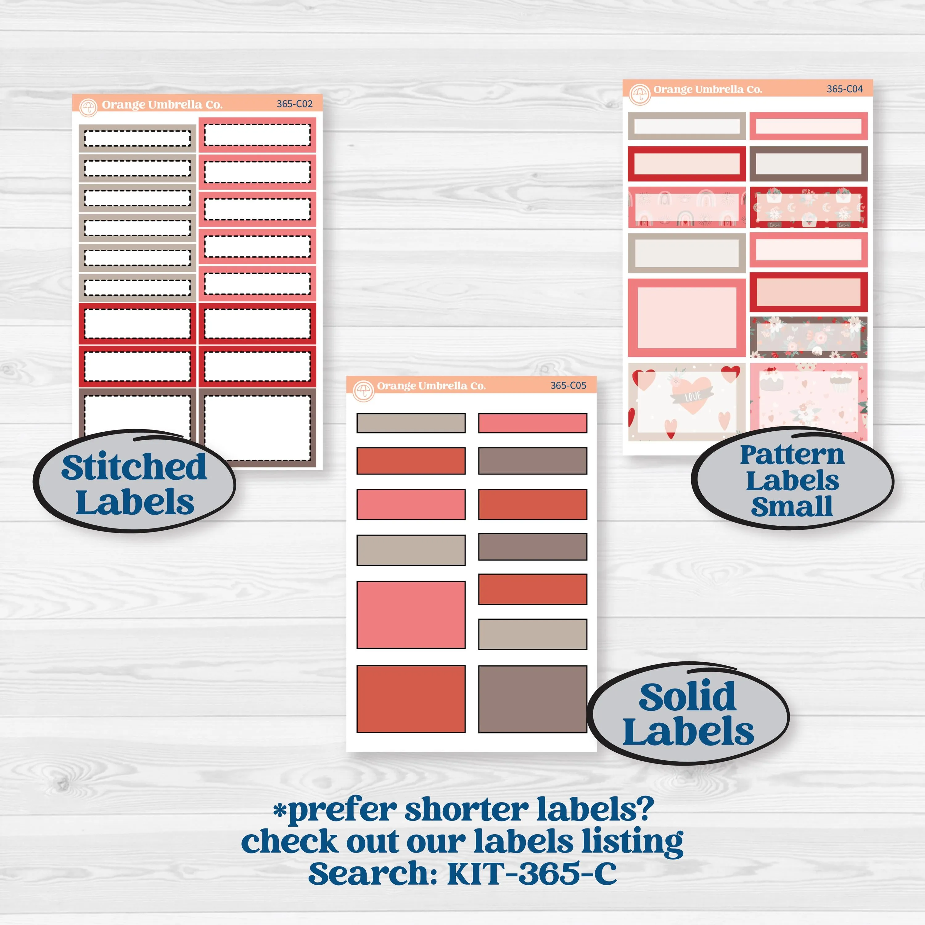 Valentine's Day Kit | A5 Compact Vertical Planner Kit Stickers for Erin Condren | Special Delivery | KIT-365-G
