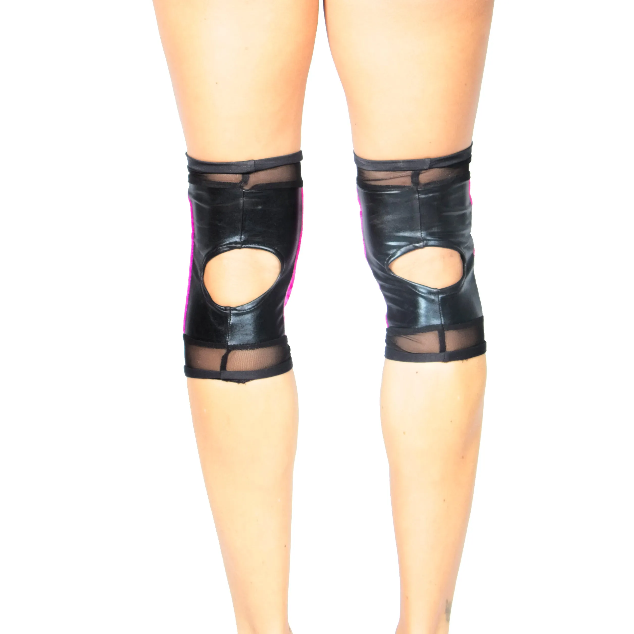 Velvet Grip Knee Pads - Wine