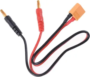 VERBANA RC Cable Kit, for RC Helicopter Quadcopter Drone XT60 to 4.0 Banana Plug Lipo Battery Balance Charge Cable Kit for RC Helicopter Quadcopter Drone Accessories Part (Color : Charge Cable)