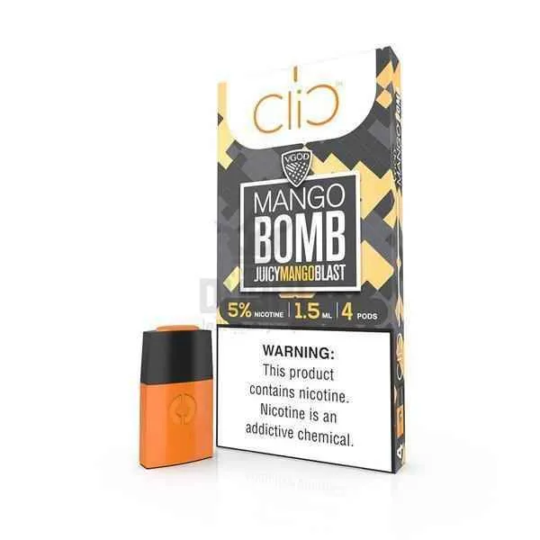 VGOD  CLIC VAPORS REPLACEMENT PODS 1.5ML(4PCS)