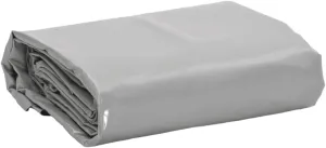 vidaXL Tarpaulin Grey 13.1x16.4' 7.11 oz/ft²