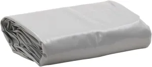 vidaXL Tarpaulin Grey 8.2x14.8' 7.11 oz/ft²