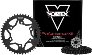 Vortex CK6317 Racing Sprocket Kit , Black