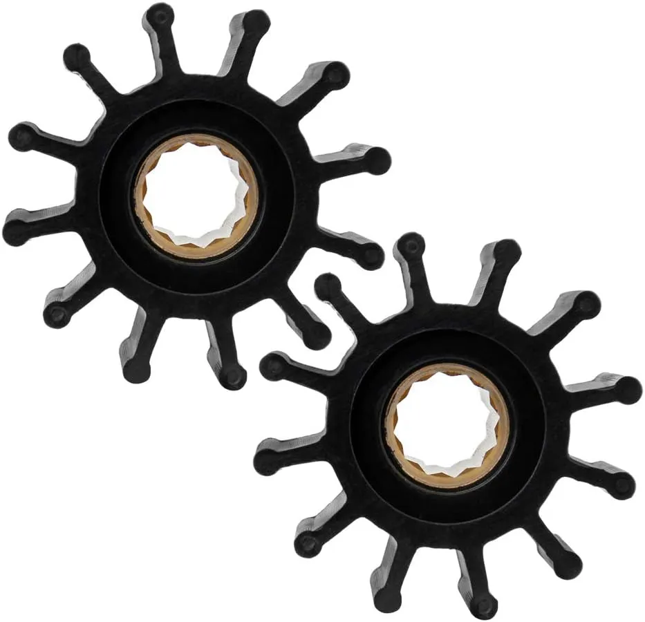 Water Pump Impeller Raw Sea Impeller Repair Kit Compatible With Johnson 09-812B-1 Yanmar 119773-42600 Sierra 18-3306 Indmar S685007