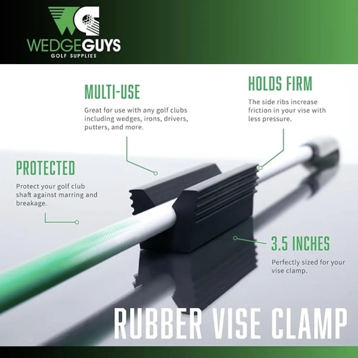 Wedge Guys Diamond Hybrid Regripping Bundle | Diamond Hybrid Grips 13 Pack with Deluxe Grip Kit | All Weather Performance with Tour Level Traction | in Multiple Colors & Standard/Midsize