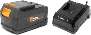 WEN 20V Max Starter Kit with 5.0 Ah Lithium-Ion Battery and Charger (20VB15C)