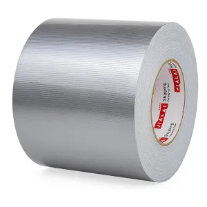 Wide Roll Silver Duct Tape, Industrial Grade 5 inches x 55 Yards (164 ft), 9 Mil Heavy-Duty, Waterproof, Strong, Flexible, No Residue, for Crafts & Home Improvement