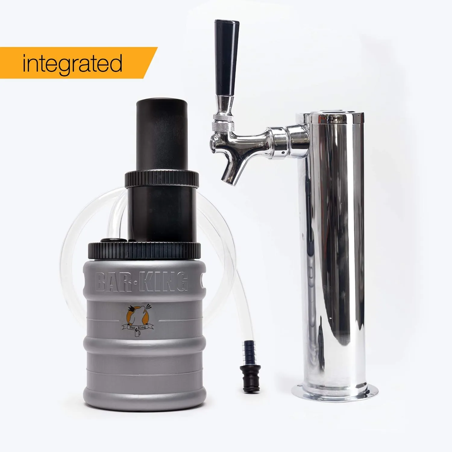 Will NOT work with standard kegs. ONLY for home brew (Ball-Lock) systems! Bar King’s UPDATED Home Brew Cleaning Kit has Quick-Connect simplicity! (Includes cleaning Powder) - Ball-Lock Kegs