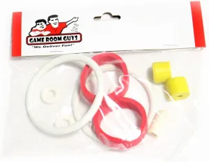 Williams Star Pool Pinball White Rubber Ring Kit