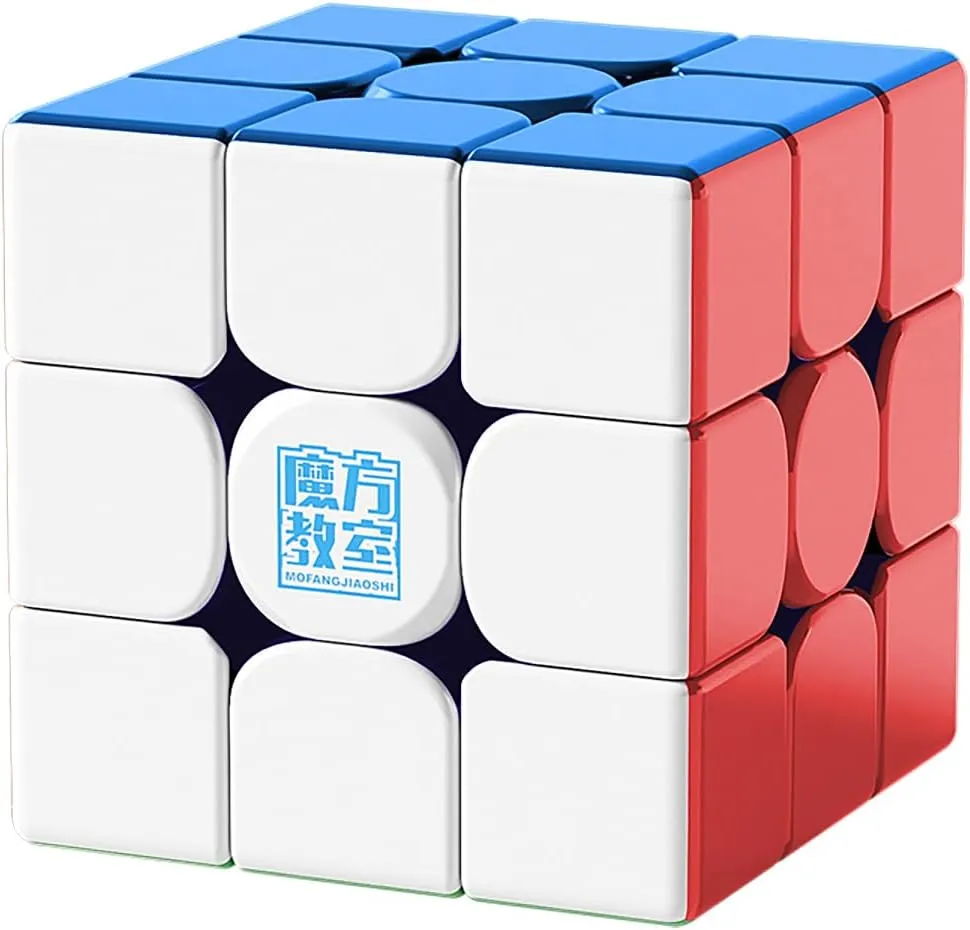 Willking Moyu Super RS3M V2 2023 UV Coated 3x3 Magnetic Speed Cube (Magic Clothes) moyu Super RS3 M V2 Professional 3x3 Stickerless Magnetic Upgraded of Moyu RS3M 2022 (MagLev Version)