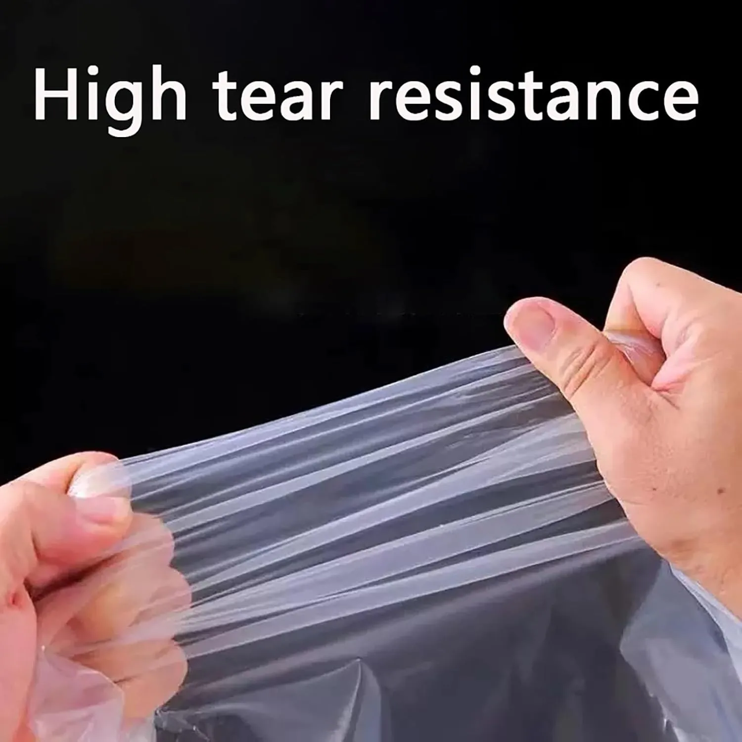 Windproof Clear Plastic Tarps,Outdoor Greenhouse Tarp, Rainproof, Yard Covering,Clear-Waterproof-Tarps-Outdoor(13x16 ft(4x5m))