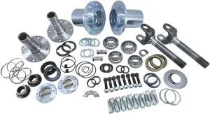 Yukon Gear & Axle (YA WU-04) Spin Free Locking Hub Conversion Kit for Dodge SRW Dana 60 AAM Differential