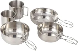 YYDS Outdoor Camping Portable Camping Kit Lightweight Pan for Backpacking Camp Accessories Equipment Set Outdoors & Indoors Tableware Set Adventures Picnics